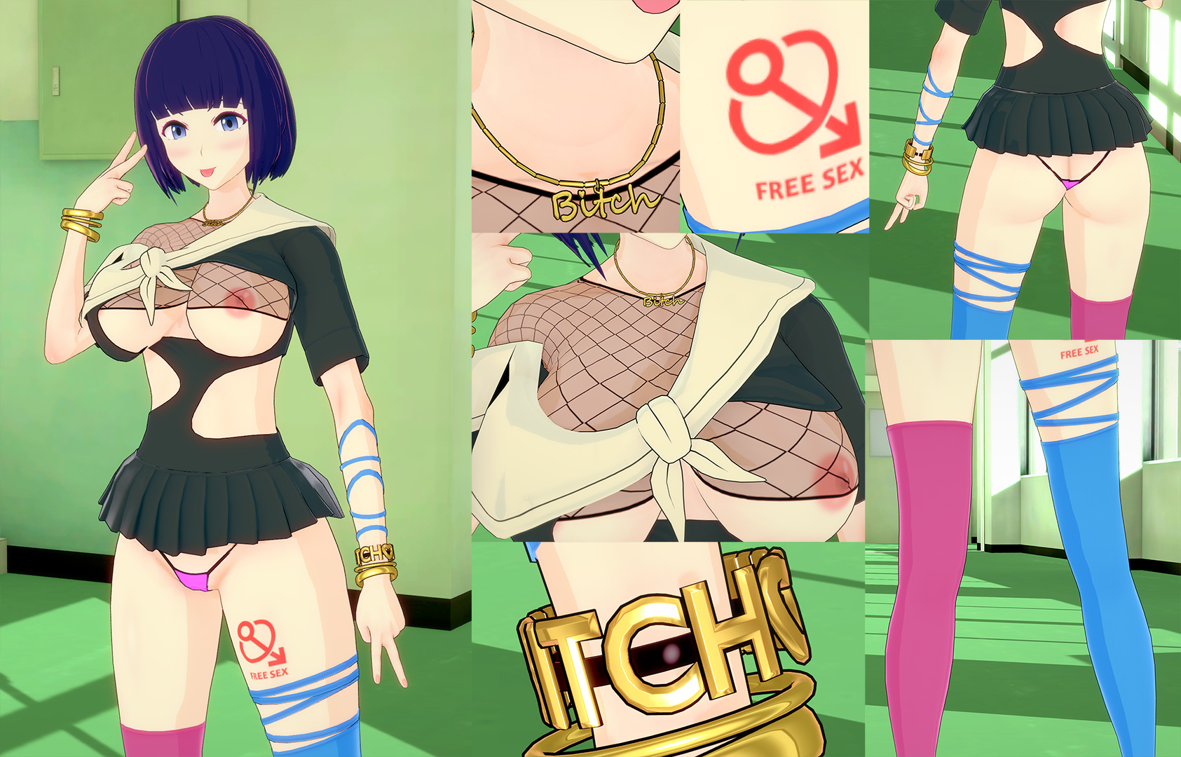 KK] Sexy High Schoolgirl Pack C - Roy12 Mods