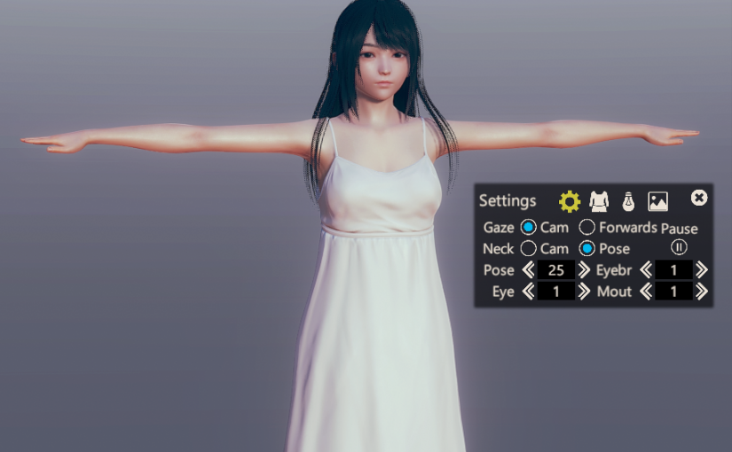 FEMALE T POSE CHARACTER